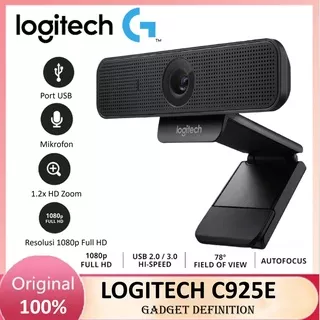 Logitech C925e Business Webcam 1080P C925 Web Cam C 925e / Webcamera / Kamera laptop / kamera pc / Webcam