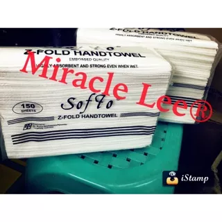 Tissue hand towel merk SOFTO/LIVI EVO - tissue dapur - tissue serap minyak 150`s