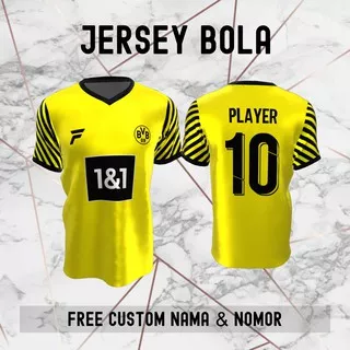 Jersey Borussia Dortmund Klub Bola Baju Kaos Custom Nama dan Nomor Punggung - 151