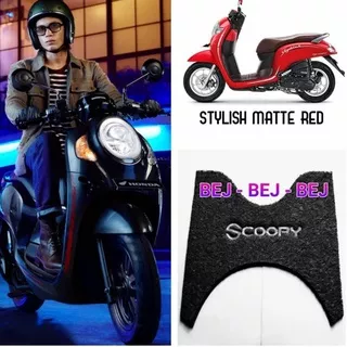 ?? Karpet Scoopy Fi eSP Led /2021 - Hitam ? YCK