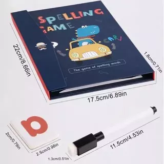 Magnetic Spelling Game Book