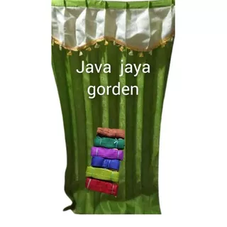 Gorden gordyn tirai gorden pintu /jendela  gorden kawat s gorden rumah minimalis gorden poni renda gorden Manohara model poni renda kawat s cantolan gorden murah gorden polos gorden kamar gorden Manohara poni renda