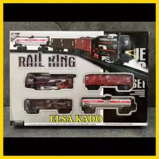 mainan kereta api train rail king track lintasan rel thomas the cars