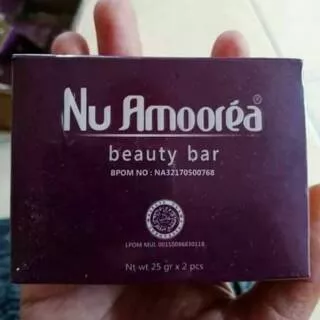 Sabun amoorea beauty bar 1 box