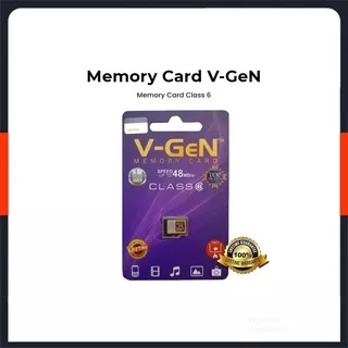 Memory Card V-Gen Micro SD Class 6 8GB/16GB/32GB/64GB Original