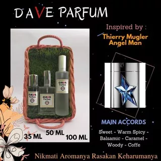 DAVE PARFUM THIERRY MUGLER ANGEL MAN SUPER PREMIUM PARFUME [INSPIRED]