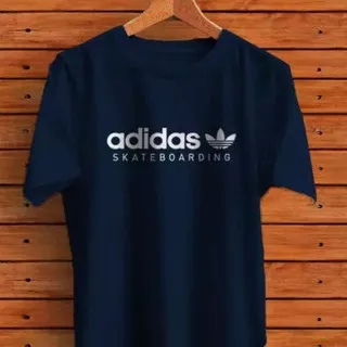 Kaos Tshirt Baju Combed 30S Distro Adidas SB Skateboarding polos custom indonesia pria wanita obral