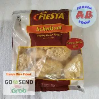 Fiesta Schnitzel 500 gram Daging Dada Ayam Fiesta Snitzel 500 gram Fiesta Schizel Fiesta Snizel 500g