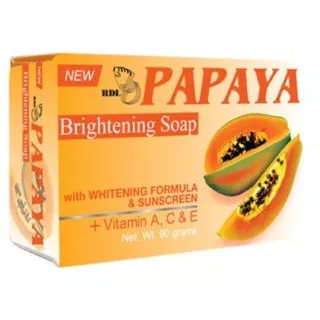 RDL Papaya Brightening Soap 135gr / SABUN PAPAYA RDL ORIGINAL