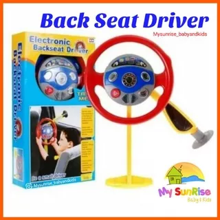 FREE  BUBBLE WRAP !! Electronic Back Seat Driver / Mainan Anak Setir Mobil