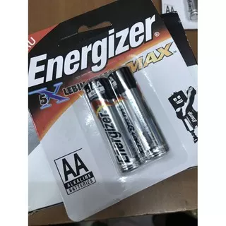 Baterai Energizer Max isi 2 1.5V Baterai AA Energizer Max bp2 1.5 Volt