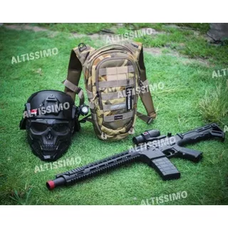 Tas sepeda army, tas pria wanita, tas trail, tas motor, tas ransel, tas punggung army Waterproof v3