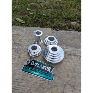 Fulset Bosh Bos Boshing Roda Tromol Variasi Chrome Buat Rx king - Depan Belakang Rxking