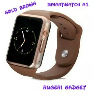 SmartWatch A1 Like Apple Gold Brown (Micro SD,  Sim Card)