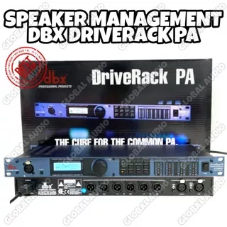 Speaker Management dbx Driverack PA Grade A 2 in 6 Out Management Dbx Pa dbx pa Bagus ( Bisa COD )
