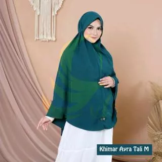 Khimar Ayra Tali M Pet Antem Hijab Syari Jilbab Jumbo Kerudung Instan Polos Wolfis By AFNA