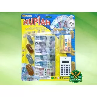 Uang Rupiah Kalkulator Mainan Edukasi Anak Ejido SNI 80764