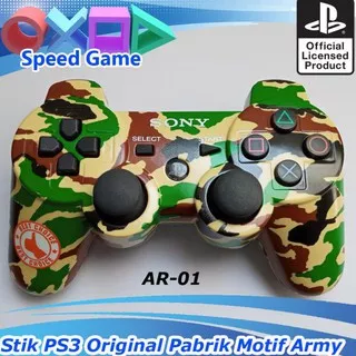 Stick Stik PS3 Wireless Original Pabrik Army Urban Camo - AR-01