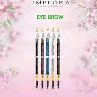 {COD} PENSIL ALIS IMPLORA 2 IN 1 GROSIR MURAH GROSIR KOSMETIK