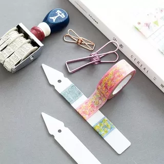 Washi Tape Holder Portable Washi Tape Saving Board Dispensing Board Arrow Shape Separate Board