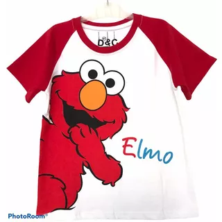 Kaos Anak Laki Laki Emo Elmo Kimono Putih 1-10 Murah