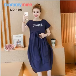 Mommymine Dress Hamil / Menyusui Impor (MD_1696)