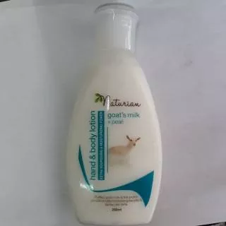 Naturian hand & body lotion extra Nourishing & Mousturizing power goat`s milk+pearl 250ml