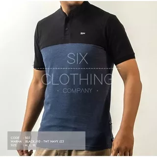 kaos polo shirt pria kaos kerah shanghai pria six polo pria kaos pria keren kaos polo distro murah