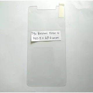 Tempered Glass Hippo Crystal Redmi Note 4 Garansi Resmi