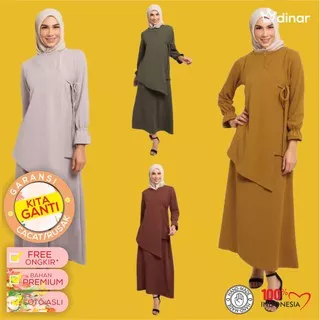 ZANIA GAMIS MAXI DRESS BUSUI Premium Baju Gamis Wanita Syari Terbaru Lebaran Murah Kekinian DN0143