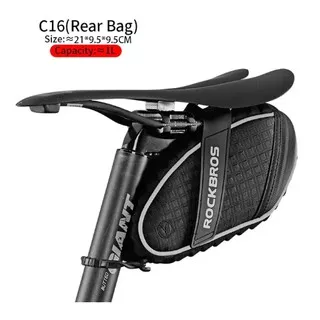 Tas sepeda bawah saddle tas sepeda belakang bicycle bag tas sepeda Saddle Bag Tas Sepeda Sadle