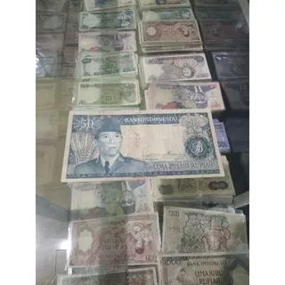 Uang kuno 50 rupiah soekarno 1960