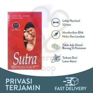 Sutra Merah isi 12 pcs / Sutra Merah 12 Alat kontrasepsi / KB / Kondom / Sutra Classic isi 12