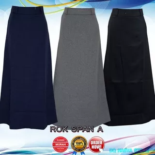 Rok Kerja Panjang Hitam A Bahan Formal Kantor  Rok panjang Bentuk A Rok A Line Panjang Polos Formal Kerja Kantor  Rok A Line Skirt Pelatihan Ospek Perawat Maba Mahasiswa Rok Model A Rok A Jumbo Rok Bahan Hitam Kerja Model A