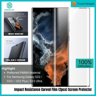 Screen Protector Samsung Galaxy S22 / Plus / Ultra NILLKIN Impact Resistant Curved Film 2pcs