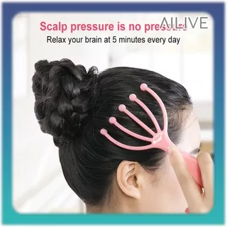 Alat Pemijat Kepala Head Spa Scalp Massager Terapi Kepala Relax Five Finger Reduce Stress