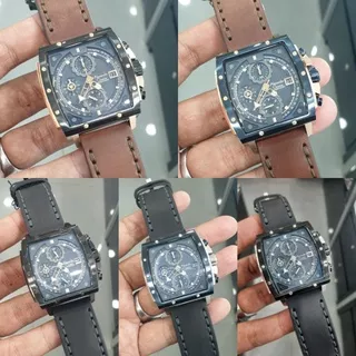 Jam Tangan Alexander Christie 6376 AC 6376 Tali Kulit Mesin Baterai Original d4.6cm garansi 1thn