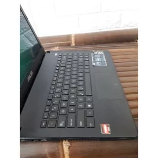 laptop asus semi slim amd second bergaransi x401u