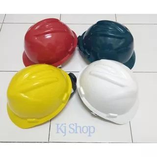 Helm Proyek Kerja Safety MSK Warna : Putih. Merah. Hijau, Kuning