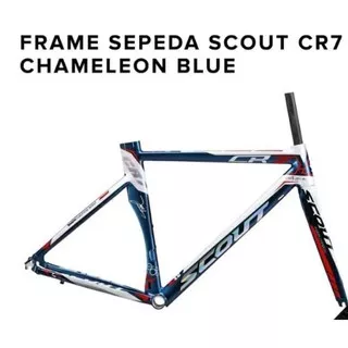 Frame RoadBike CR7 scout stout Fork Full Carbon discbreak