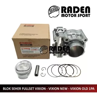 (BISA COD) BLOK SEHER BORING VIXION - VIXION NEW BARU - VIXION LAMA OLD KODE 1PA FULLSET PISTON KIT