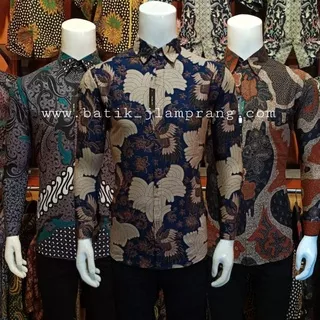 Kemeja Batik Slimfit Kemeja Pria Lengan Panjang Kemeja Kantor Kemeja Formal Kemeja Terlaris Kemeja Batik