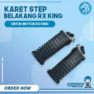 KARET FOOT STEP KARET STEP BELAKANG RXK RX KING F1ZR ORIGINAL YAMAHA 3XA 1 SET