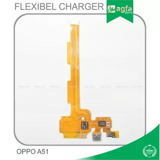 Flexibel Flexible Con CAS TC Konektor Conektor PCB Charger Oppo A51 MIRROR 5 A51W original
