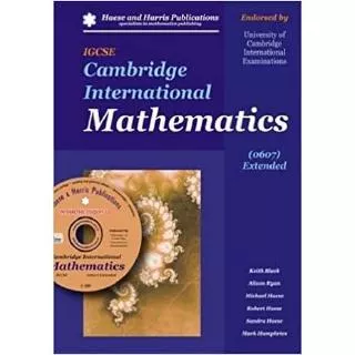 Buku IGCSE Cambridge International Mathematics 0607 Extended