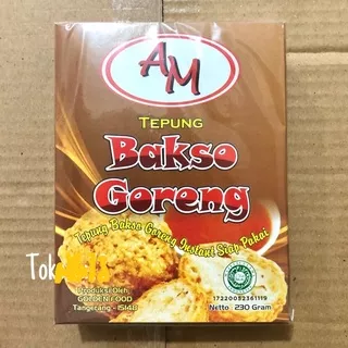 Tepung Bumbu BAKSO GORENG AM 200 Gr - Tepung Instan BAKSO GORENG - TEPUNG BAKSO GORENG