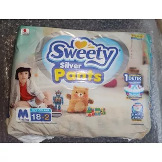 Sweety Silver Pants M 18+2