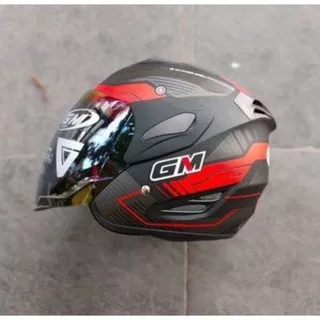 HELM GM FIGHTER MOTIF/corak/helm dewasa/helm SNI/Original GM/Helm murah