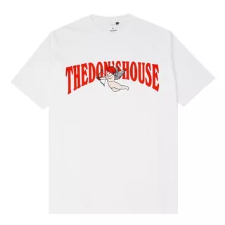 The Don`s House T-Shirt Cleo White  - Kaos Oversize