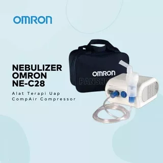 Nebulizer Omron Ne-C28 l Alat Uap Terapi Asma Ne C28